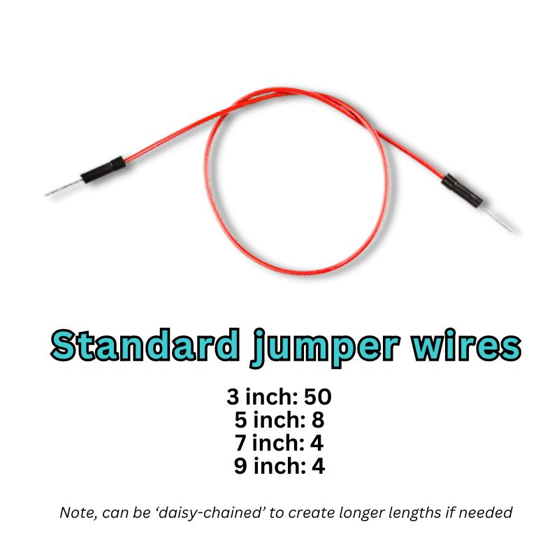 Standard jumper wires various lengths