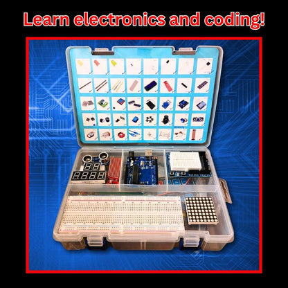 Starter Kit for Arduino UNO R3 Main Image with caption