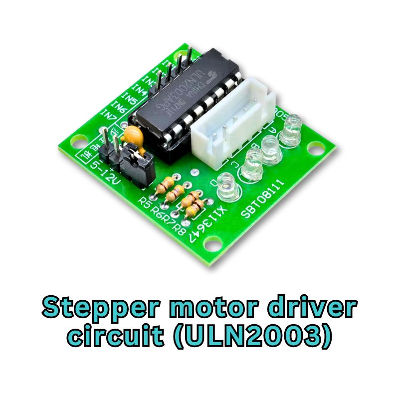 Stepper motor driver circuit ULN2003