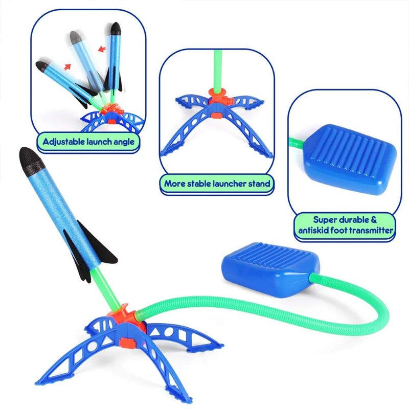 Stomp Rocket Toy features and components