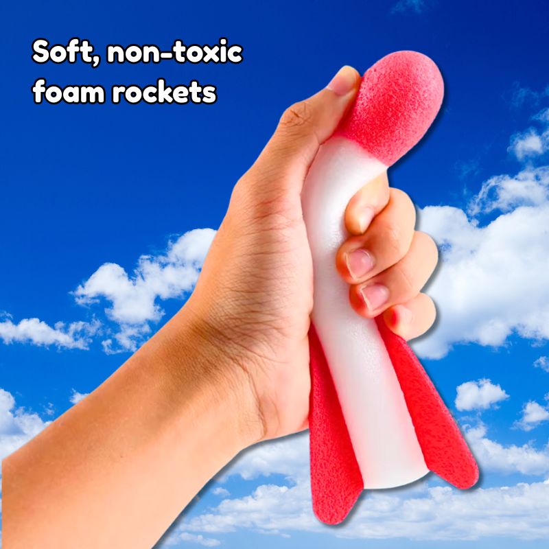 Stomp rocket soft foam