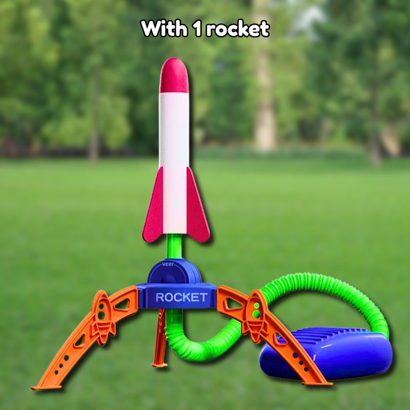 Stomp rocket with 1 rocket variant