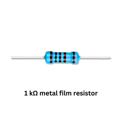 Ultrasonic Levitation Electronics kit components 1 kohm metal film resistor