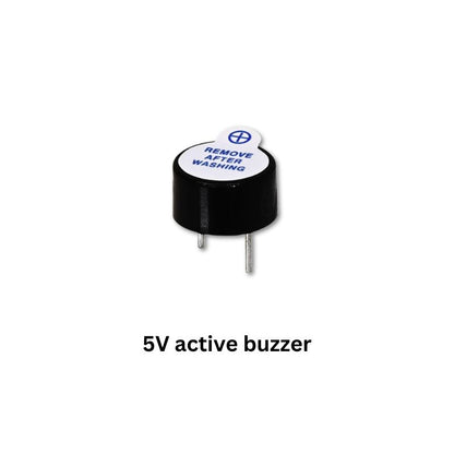 Ultrasonic Proximity Sensor Kit components 5V active buzzer