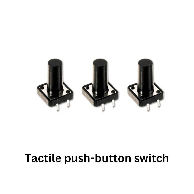 Ultrasonic Proximity Sensor Kit components Tactile pushbutton switch
