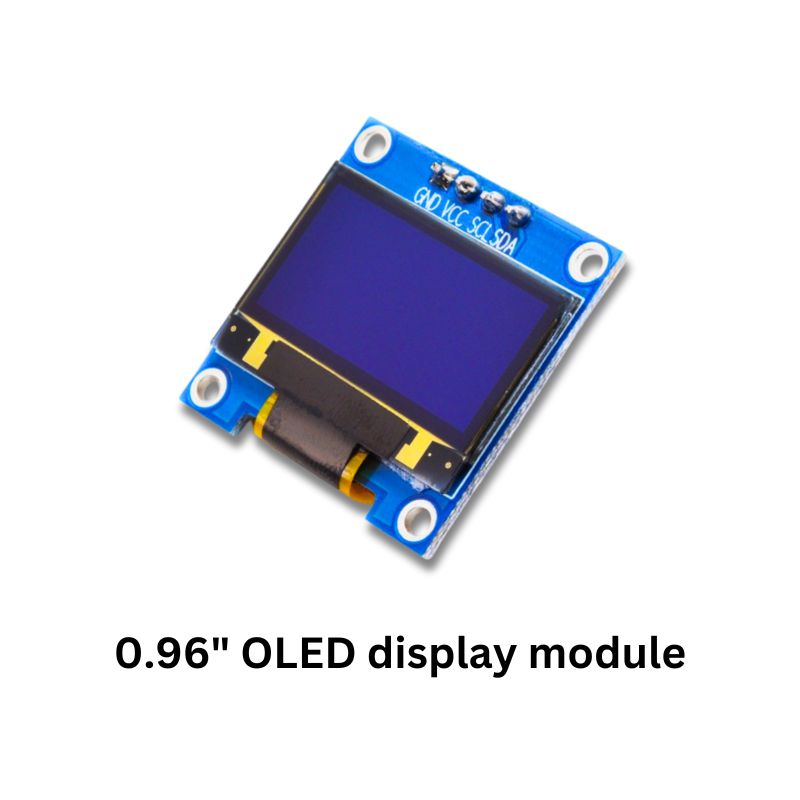 Weather Station Electronics kit components 0.96 inch OLED display module