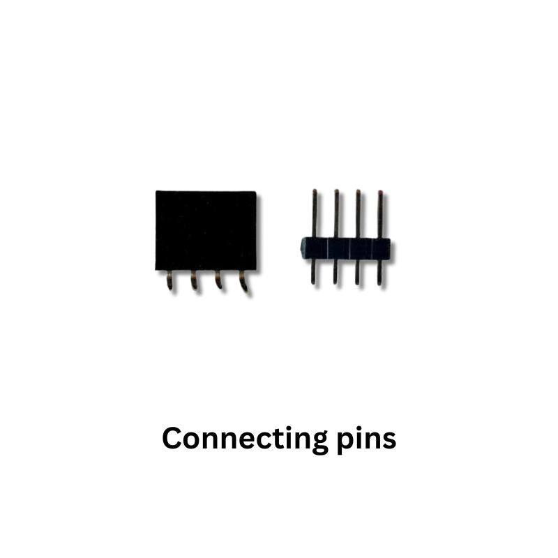 Weather Station Electronics kit components Connecting pins