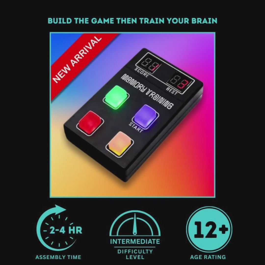 Memory Game Electronics Kit Product Page Video