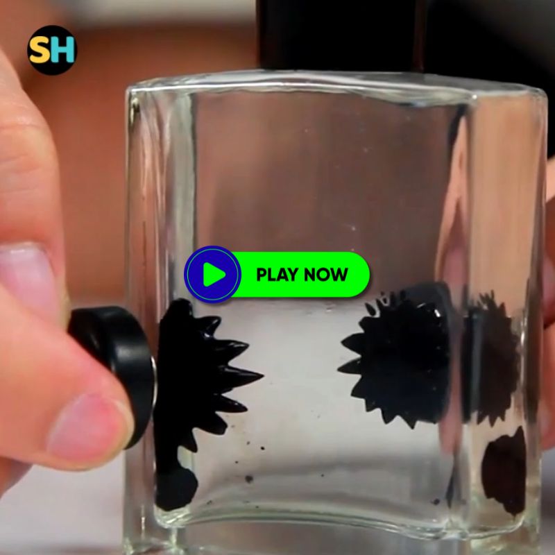 Ferrofluid Display demonstration video