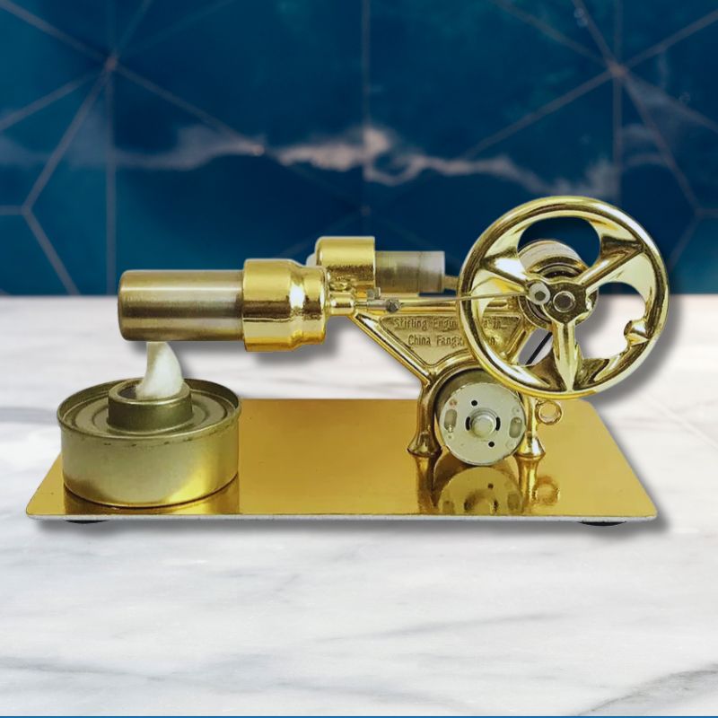 Video demonstration of the Stirling Engine in operation