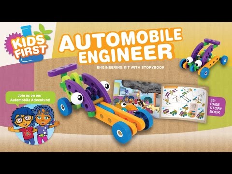 Video from Thames & Kosmos showcasing the Kids First Automobile Engineer kit
